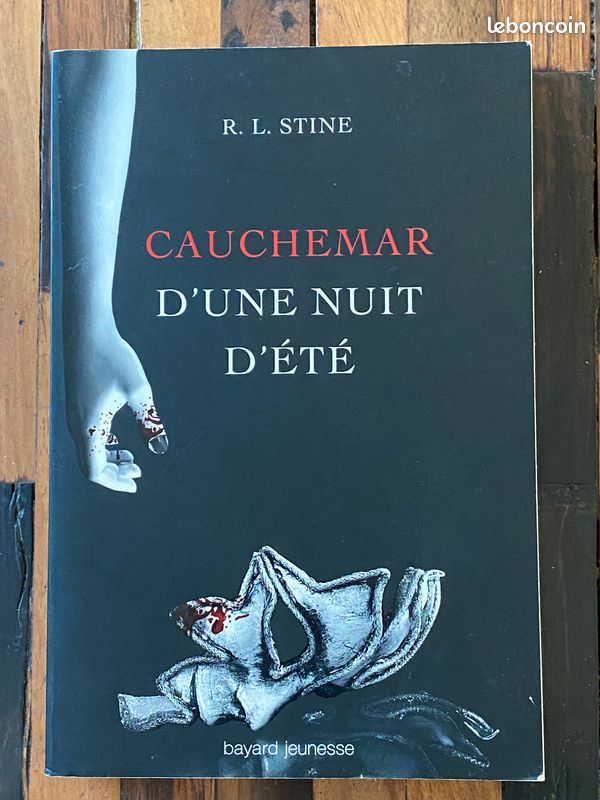 Livre « Cauchemar d’une nuit d’été » R. L. Stine (image 1)