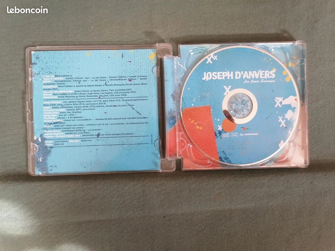 Joseph D'Anvers – Cd - Les Jours Sauvages (image 3)