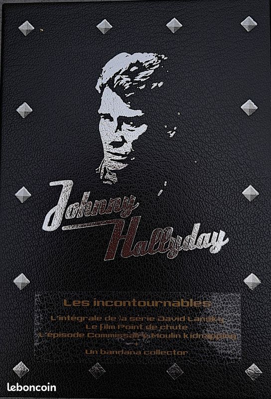 Coffret 3 dvd johnny hallyday -david lansky (image 1)