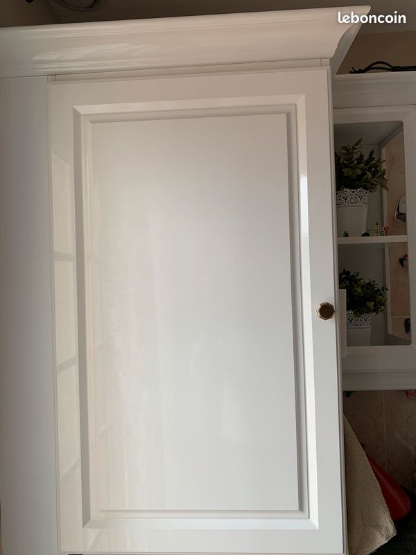Recherche Façades Frigo Congélateur HYGENA BELGRAVIA BLANC BRILLANT (image 1)