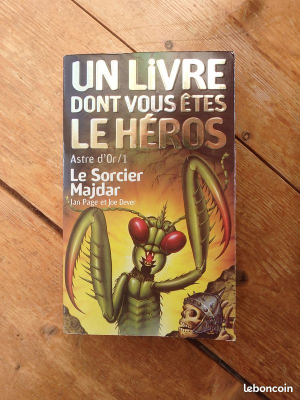 Ldvelh "Le Sorcier Majdar" (Astre d'Or 1) par Joe Dever et Ian Page (image 1)