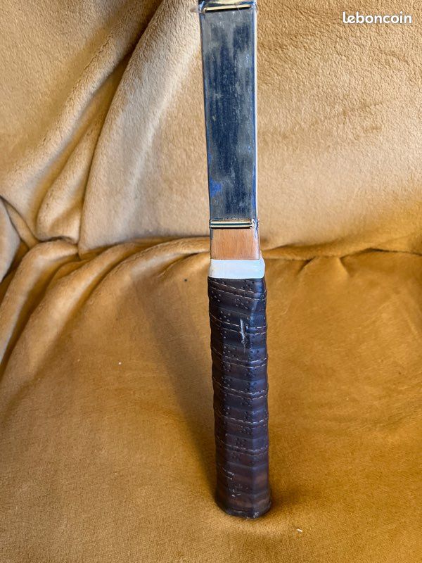 Ancienne Raquette De Tennis Snauwaert Lady Caravelle Avec Cordage Zephyr