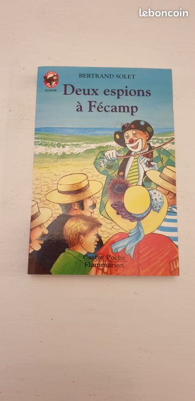 Livre Deux espions à Fécamp - Flammarion dès 9 ans (image 1)