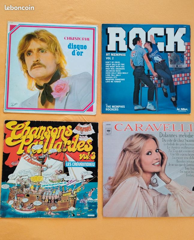 Vinyles - PIAF - AZNAVOUR - BRANT... (image 4)