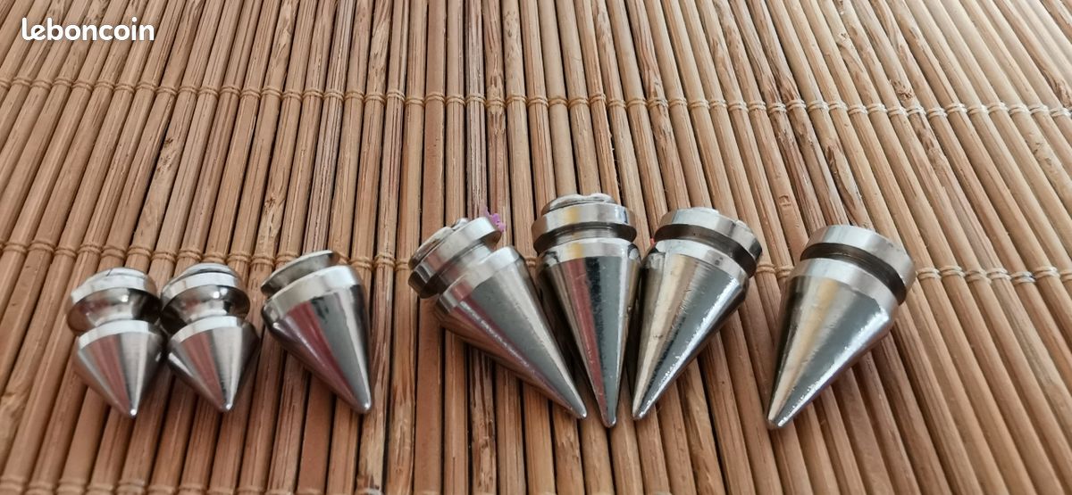 Rivets ou clous en forme de cône, pour vêtements (image 3)