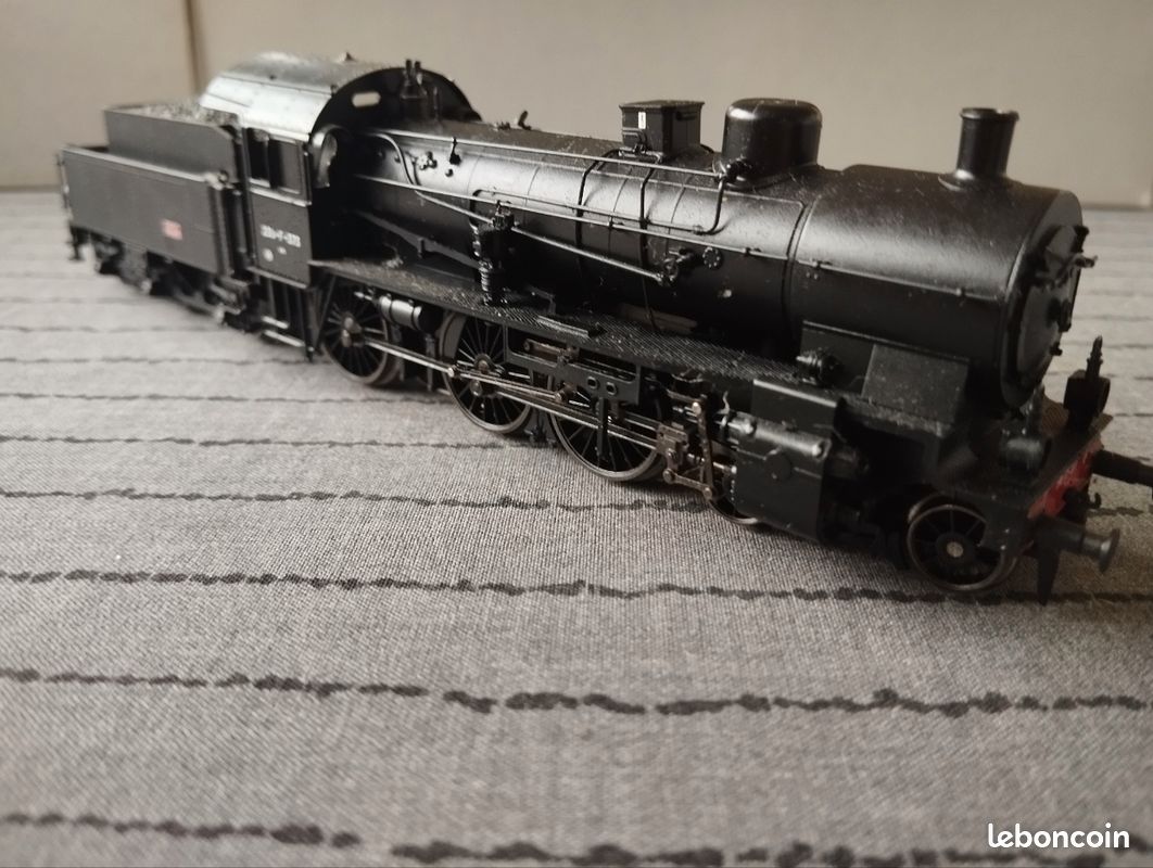 Locomotive Vapeur Mantua HO – Kit Construit – USA – Époque 1 (1860)