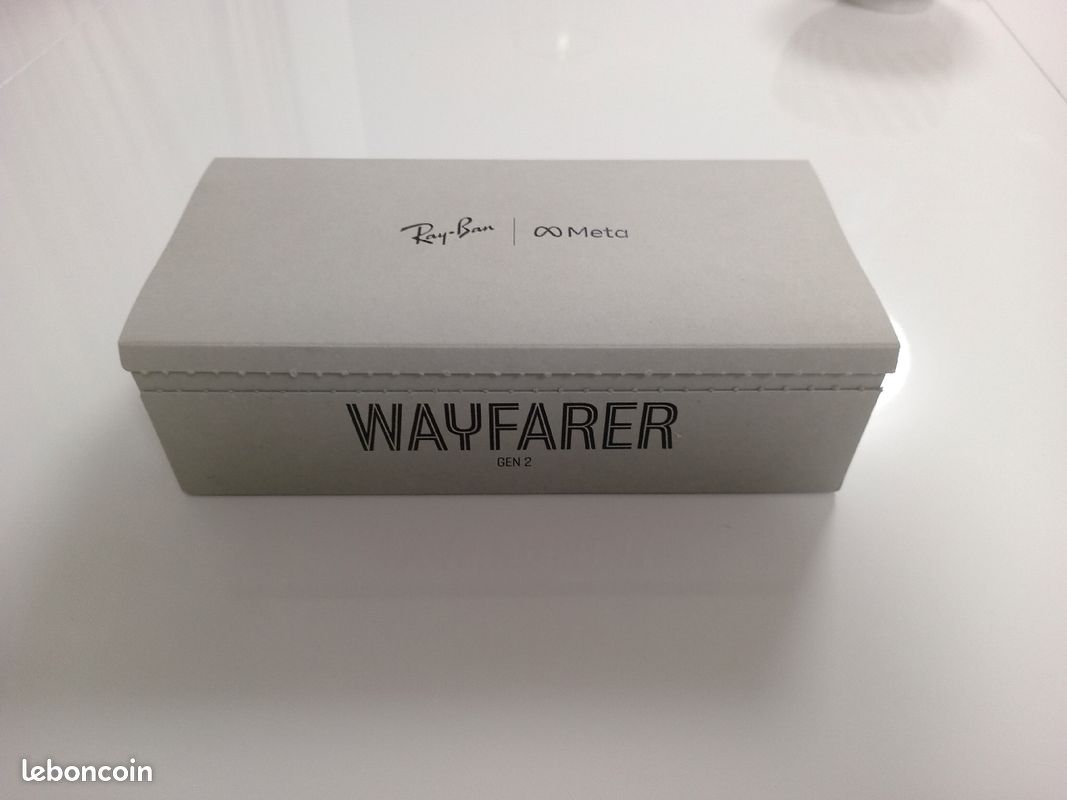 Lunette meta RAY-BAN Gen2 noir mate (image 2)