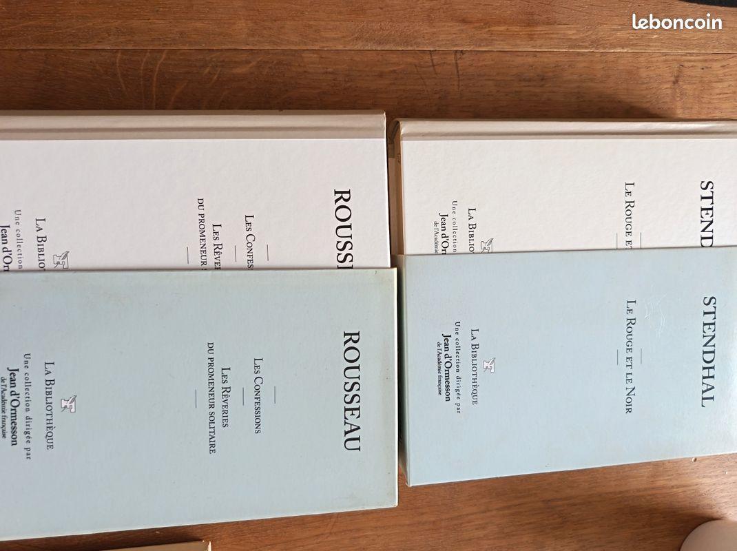 Deux livres de la collection la bibliothèque de jean d'Ormesson (image 2)