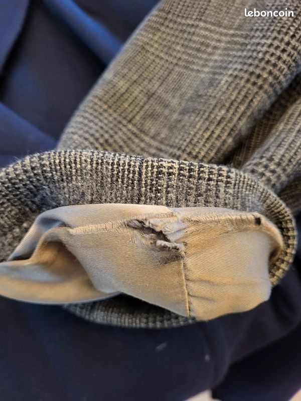 Manteau homme vintage prince de Galles (image 4)