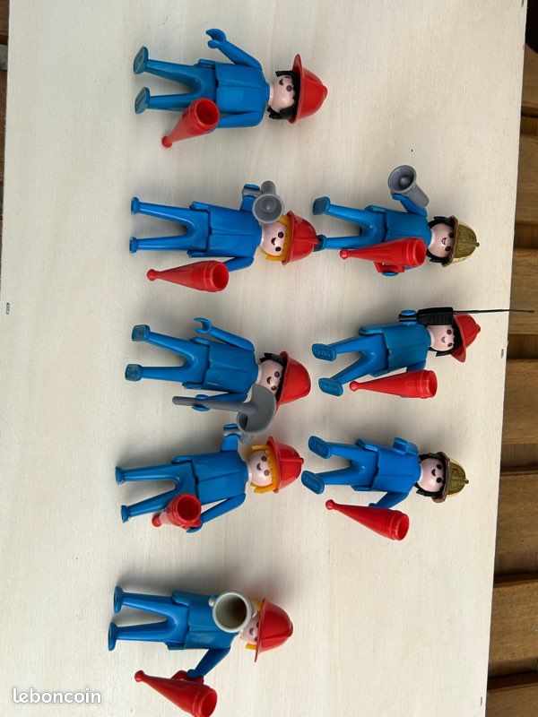 Figurines playmobil de pompiers et son camion (image 6)