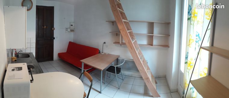 Studio en mansardes proche centre et gare — 1