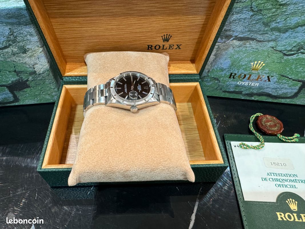 Rolex Oyster Perpetual Date 15210 - Full Set 1995 (image 6)
