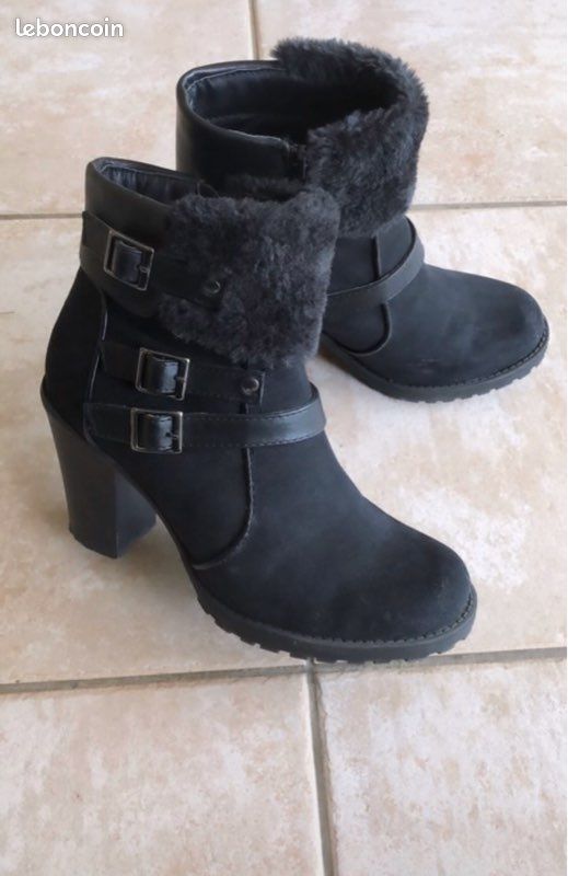 Bottines noires (image 1)