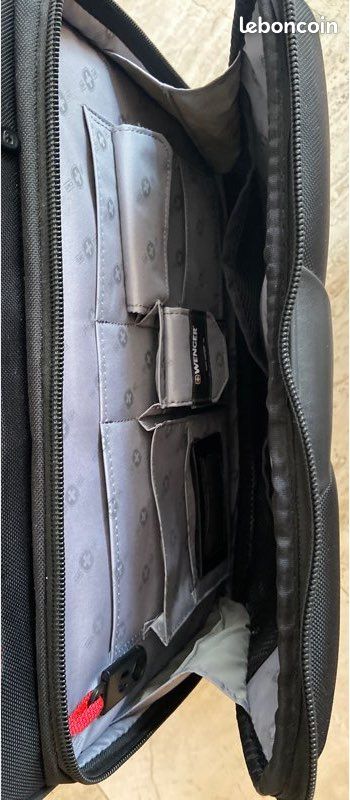 Sacoche à Roulettes Wenger Patriot Pour Ordinateur Portable 15-17 Pouces - Noir