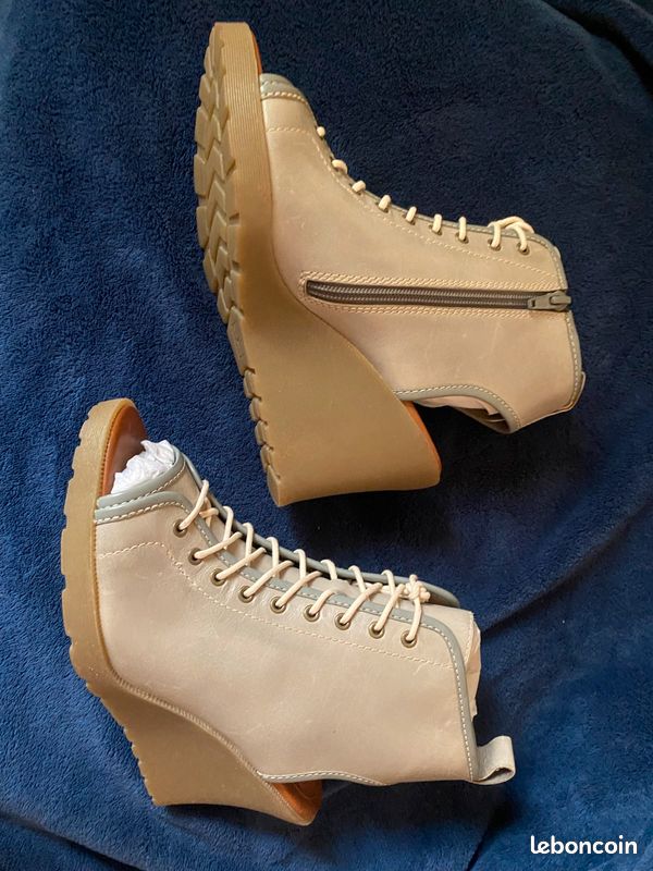 Dr doc Martens talons compensés 39 neuves (image 2)