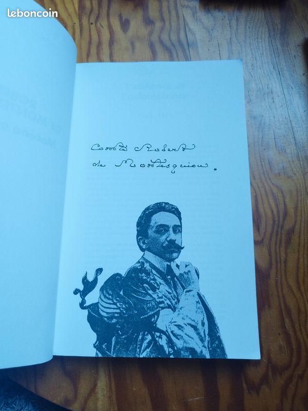 Lot livres: de Montesquiou un prince 1900 par Jullian. Montesquiou mécène et dandy par chaleyssin (image 2)