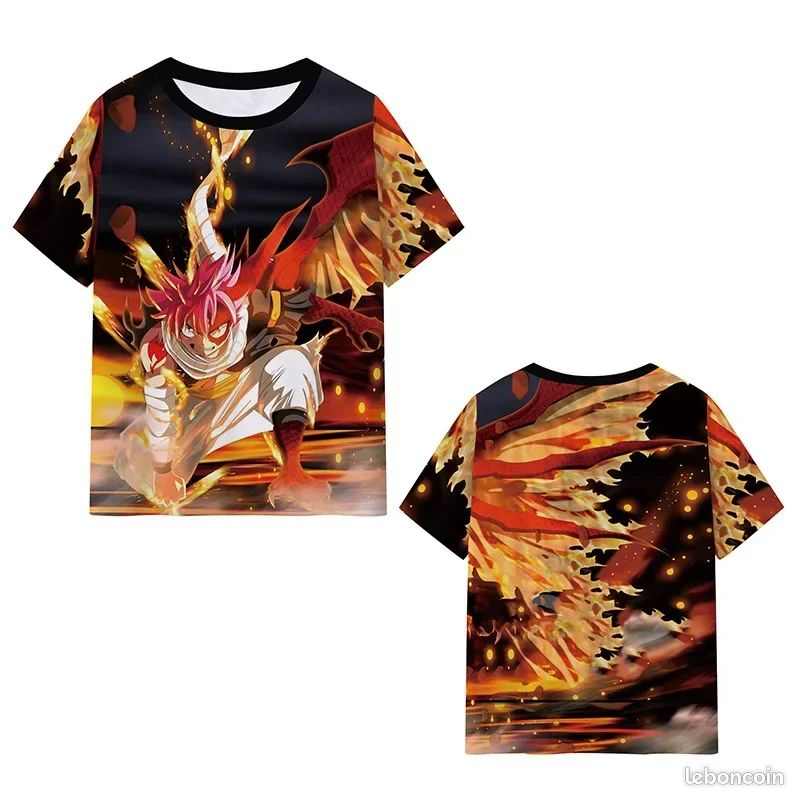 T-Shirt Graphique Fairy Tail (image 4)