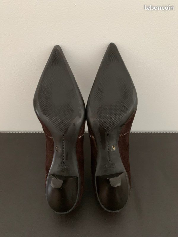 Escarpins PRADA (Pointure 37,5 / Made in Italy) (image 7)