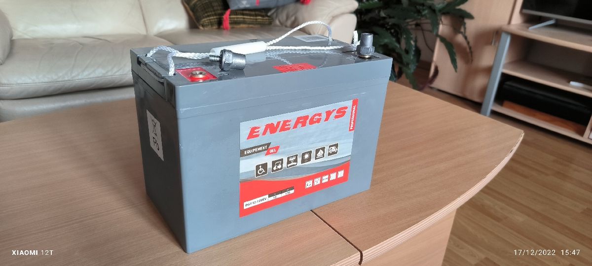 Batterie Gel pour camping-car - Équipement caravaning