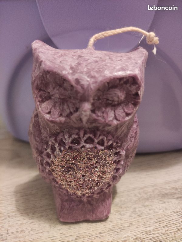 Bougie hibou (image 1)