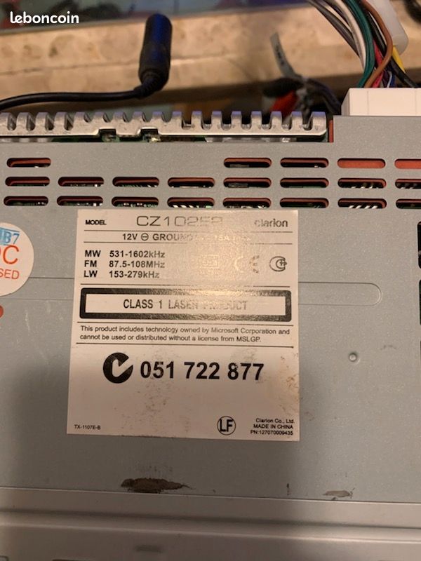 Auto radio lazer jvc (image 2)