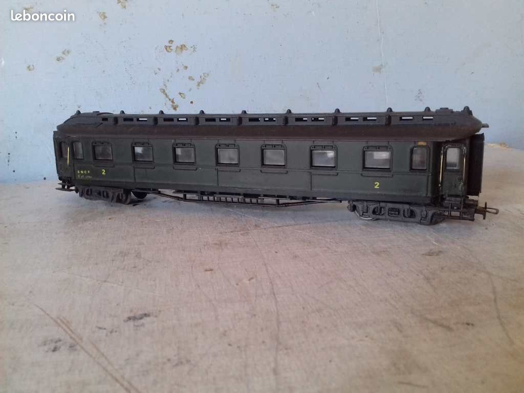 Liliput Voiture Ex Prussienne SNCF 2 éme classe sans aménagement intérieur (image 1)