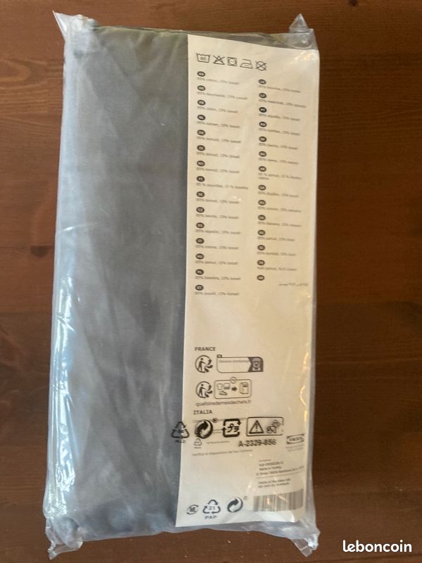 Drap housse 160x200x26 ULlViDE ikea neuf (image 2)