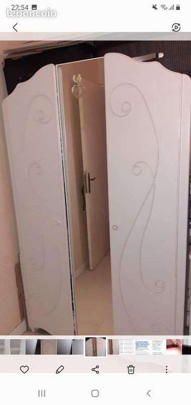 Armoire blanche chic (image 1)