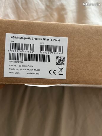 XGIMI Filtres créatifs magnétiques (Pack de 3), Filtres Lunar/Ripple