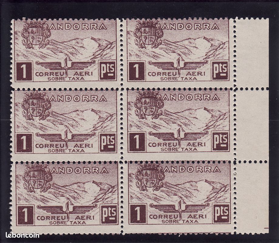 Andorre – Lot De 25 Timbres Espagnols Divers, Pour Collectionneurs, Qualité Prophila