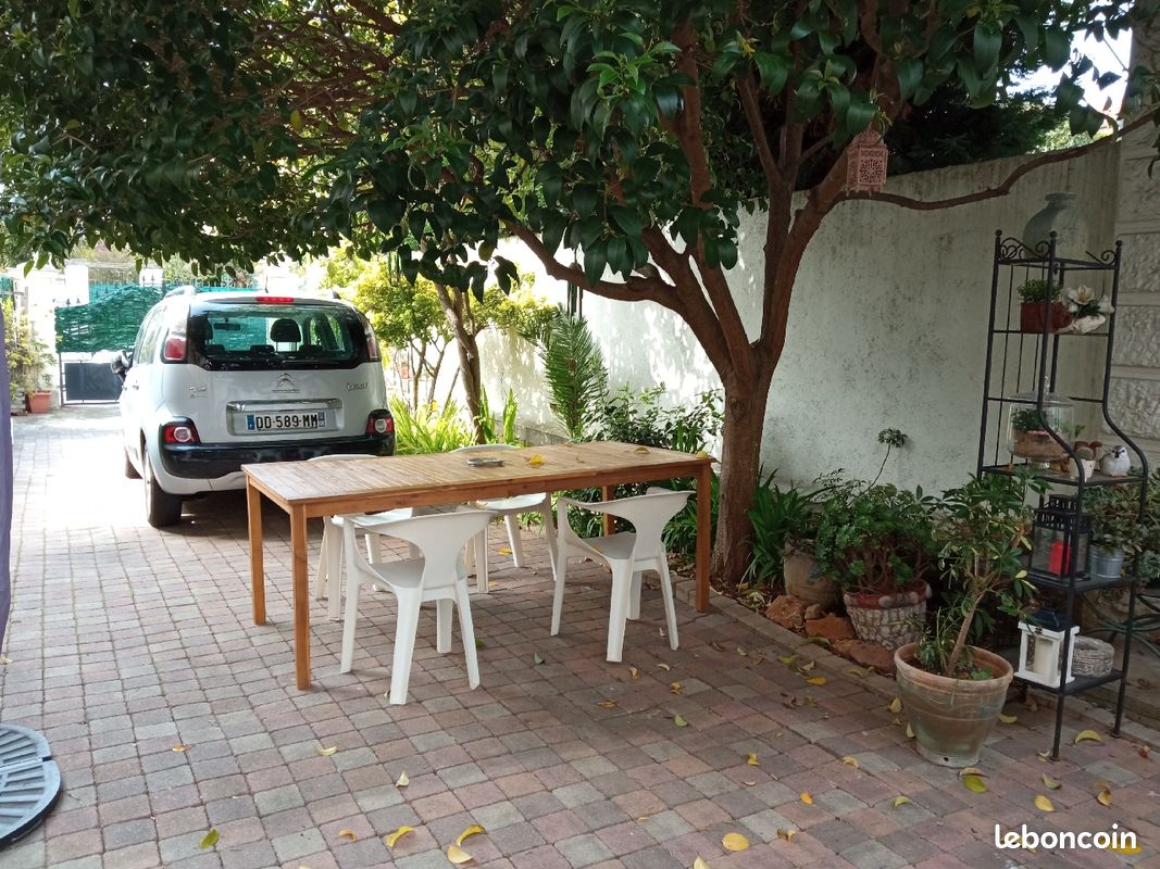 Cannes 1 ou 2 personnes chambres dans villa avec jardin proche mer a pied (image 5)