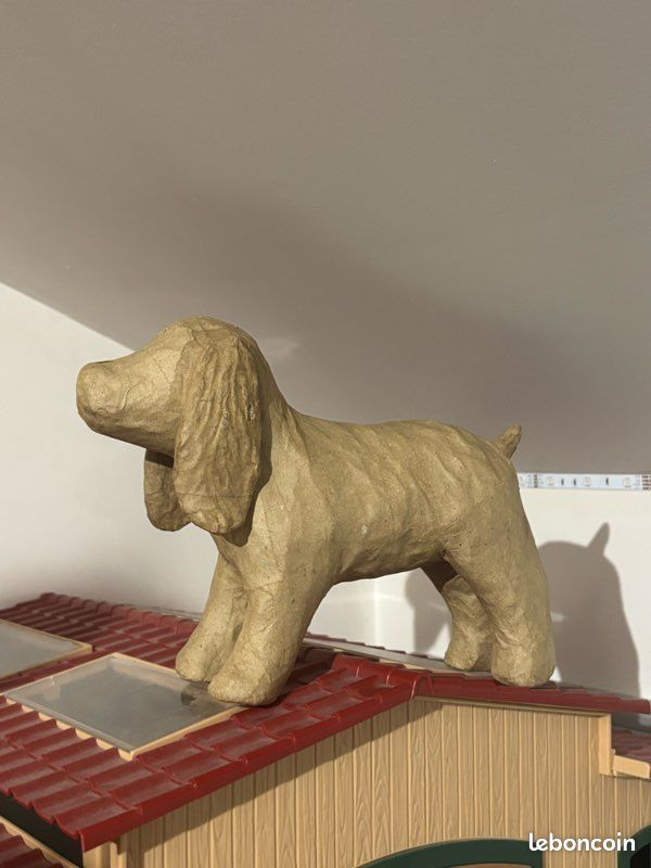 Chien en carton à décorer (image 1)
