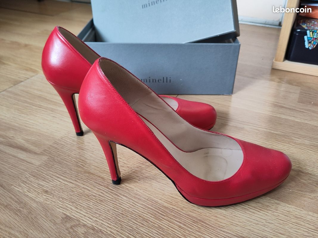 Escarpin San Marina Minelli Escarpins Minelli Rouges Chaussures