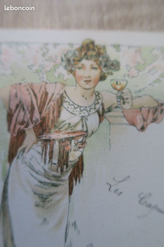 CPA:Illustrateur Achille Mauzan: Portrait de femme