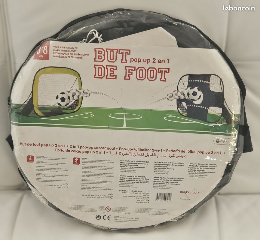 POPETPOP Mini Jeu De Football à Doigts – 2 Buts, 1 Ballon, 2 Paires De Chaussures – Portable Et Éducatif