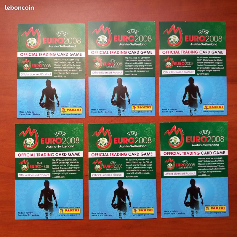 Vignettes Panini Euro 2008 équipe Suisse Complète - Occasion Comme Neuves