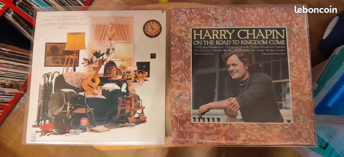 Lot de 11 vinyles de Harry CHAPIN (image 2)