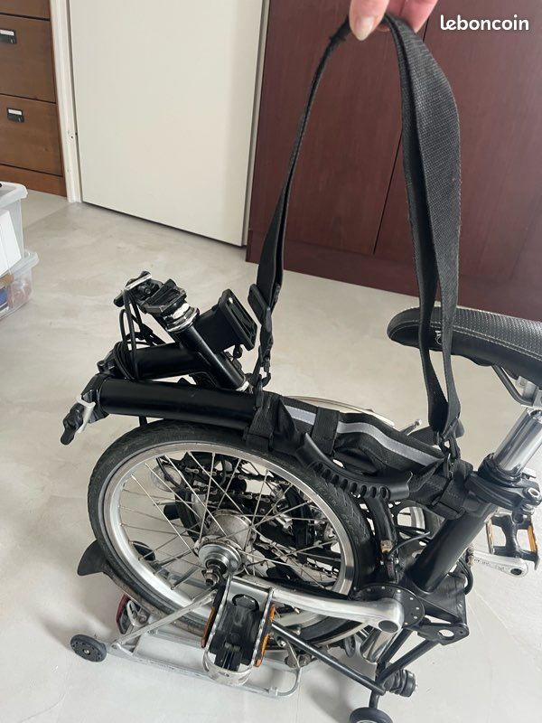Vélo pliant Bromptom électrifié via Swytch (image 7)