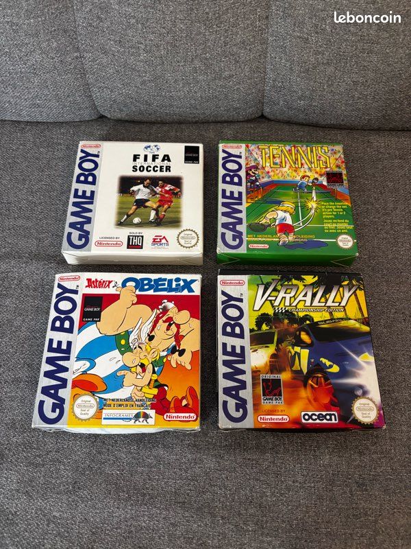 Jeu Game Boy Tennis - Édition Rare - Mario Arbitre - Comme Neuf - Mint