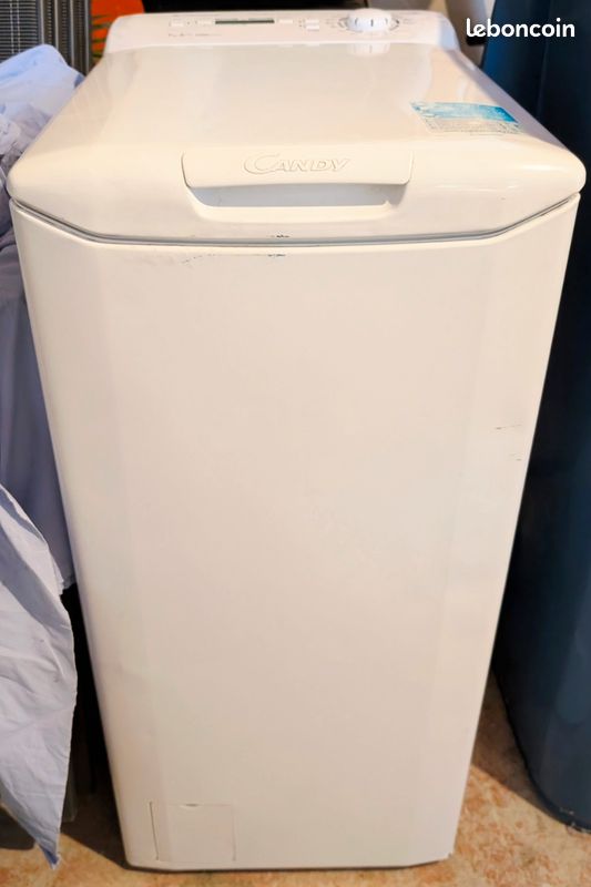 Lave-Linge Top Candy 7kg - CLT373DM-47 - Format Compact (40cm) (image 2)