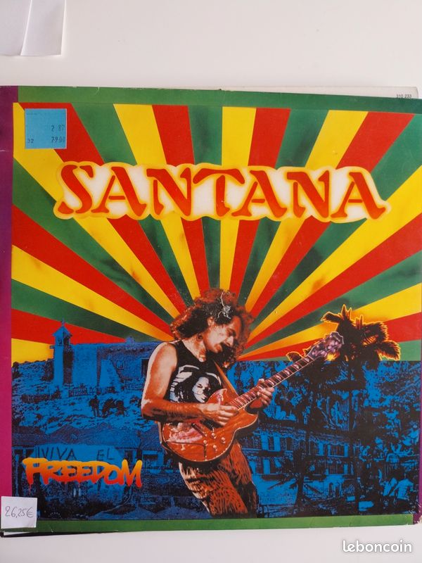 Vinyle 33 tours SANTANA Freedom (image 1)