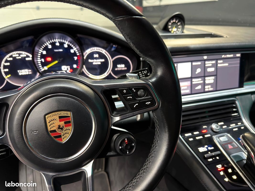 Porsche Panamera 4E-HYBRID RECHARGEABLE 462 CV PACK CHRONO - ECHAP SPORT - CAM 360 - SIEGES VENTILES (image 28)