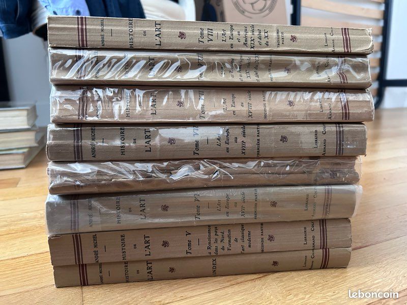Histoire de l'Art (8 volumes / tomes) - André Michel (Librairie Armand Colin) (image 5)