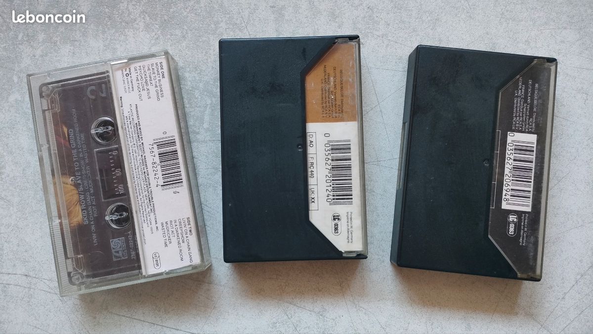 Lot de 3 cassettes audio - K7 (image 2)