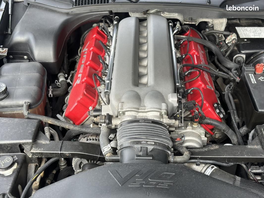 Dodge Viper SRT10 V10 8.4 505 CH BVM6 ZB1 / FAIBLE KILOMETRAGE ORIGINE EUROPE (image 20)