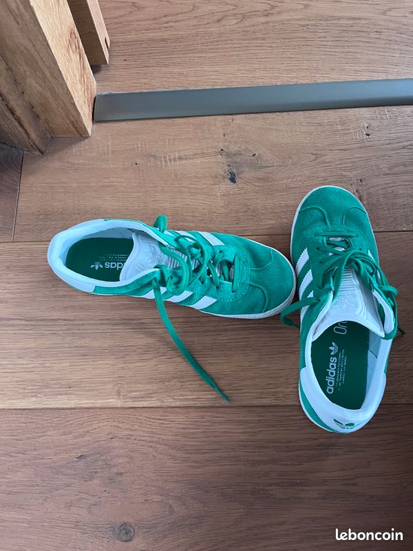 Basket adidas gazelle vertes (image 4)