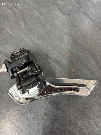 Dérailleur Avant Double Suntour Radius – À Braser – Aluminium – Neuf En Emballage D'origine