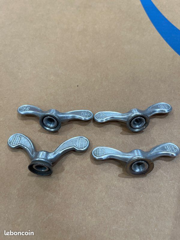 Type A - Roues De Meubles Universelles En Laiton Et Caoutchouc, 1 Pouce