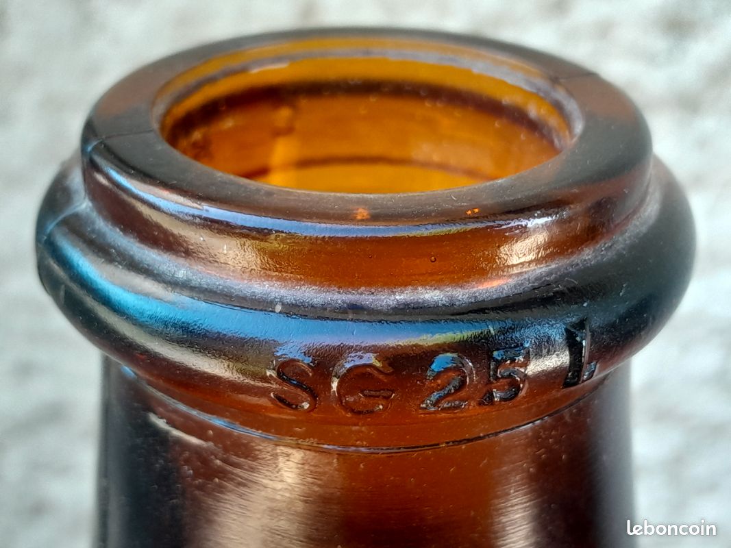 VINTAGE : DAME JEANNE OCRE 25 litres TBE (image 3)