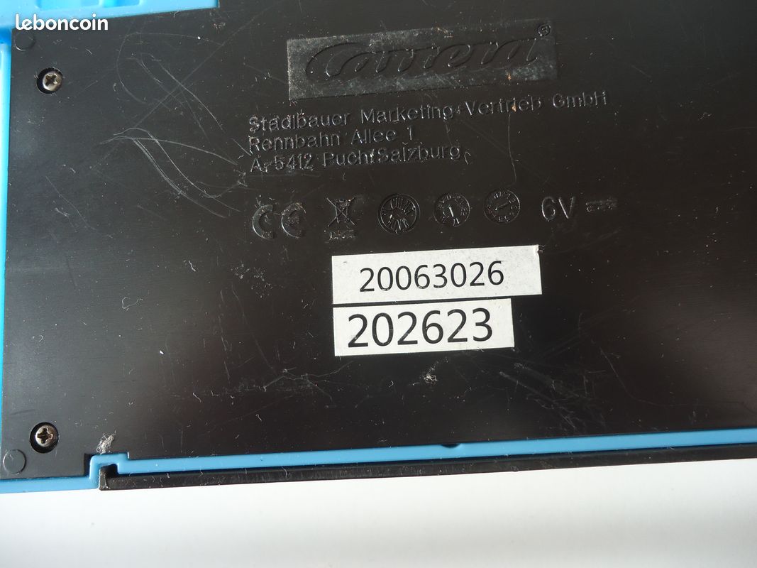 Carrera rail de commande circuit voiture (image 3)